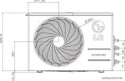 Наружный блок LG MU2M17 UL2R0 фото 2
