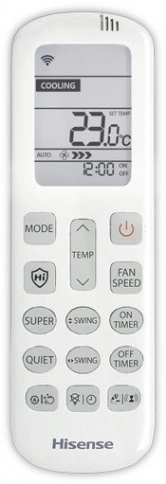 Внутренний блок Hisense Premium Design Free Match DC Inverter AMS-12UW4RVETG00 фото 5
