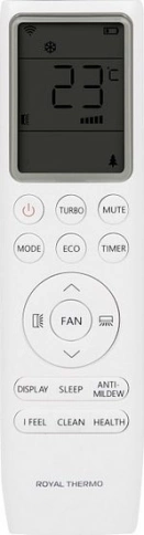 Кондиционер Royal Thermo Diamond DC RTDI-24HN8/Wi-Fi фото 15