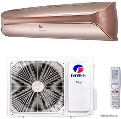 Кондиционер Gree Soyal Inverter R32 GWH18ACD-K6DNA1A (розовое золото) фото 1
