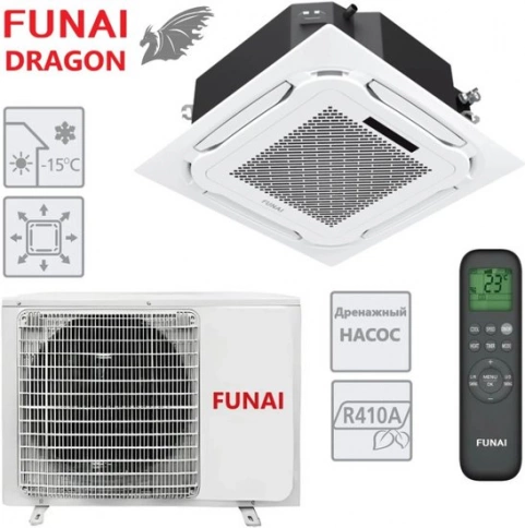 Кондиционер Funai Dragon LAC-DR55HP.C01/S/Pan DR-4LA/LAC-DR55HP.01/U фото 1